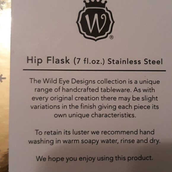 Wild Eye Designs Hip Flask - Picture 3 of 3